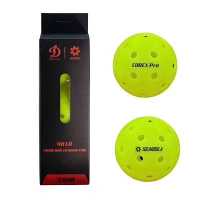 Bóng Pickleball Jogarbola Corex Pro 40 (Hộp 3 quả)