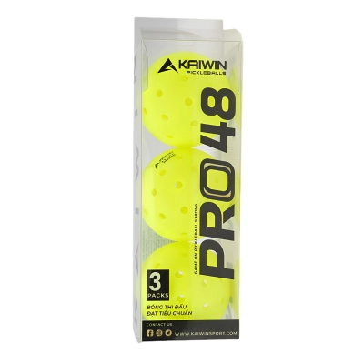 Bóng thi đấu Pickleball Kaiwin Pro 48 (Hộp 3 quả)
