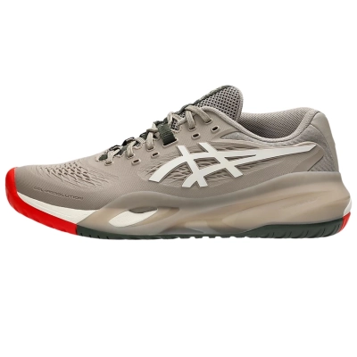 Giày Pickleball Asics Gel Resolution X Men - Greige/Soft Oat chính hãng (1041A487.200)