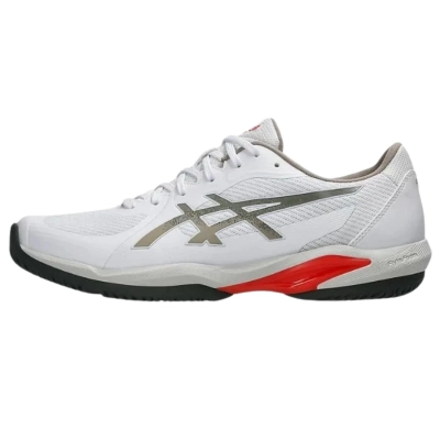 Giày Pickleball Asics Solution Swift FF 2 Men - White/Digital Sakura chính hãng (1041A466.105)