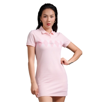 Đầm pickleball Pili PKP043DREWW25 - Hồng chính hãng