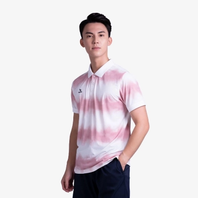 Áo cầu lông Kamito Cool KMAP221211 - Trắng hồng chính hãng