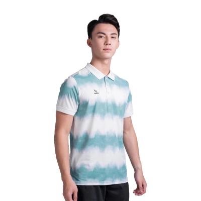 Áo cầu lông Kamito Cool KMAP221227 - Trắng xanh ngọc chính hãng