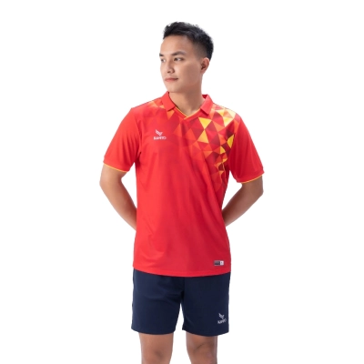 Áo cầu lông Kamito Sky KMAP231110 nam - Đỏ chính hãng