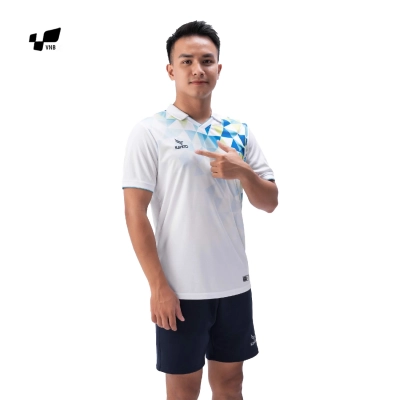 Áo cầu lông Kamito Sky KMAP231150 nam - Trắng chính hãng