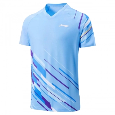Áo cầu lông Lining 3136 nam - Xanh dương