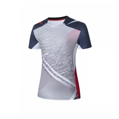 Áo cầu lông Lining VM1022 nữ - Xám
