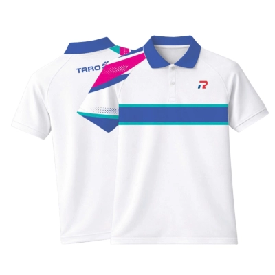 Áo cầu lông Polo Taro Color Line PL01-26 nữ - Xanh bích chính hãng