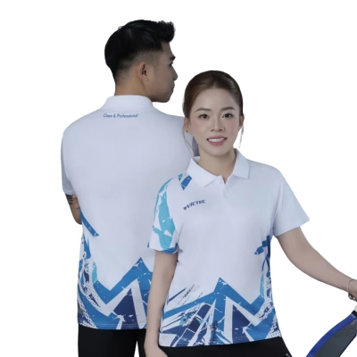 Áo cầu lông Victec Ascend FVT04 nữ - Trắng