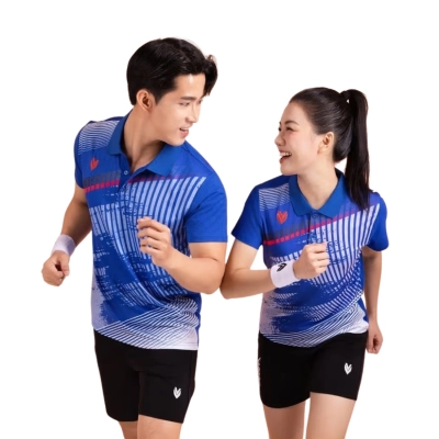 Áo cầu lông Victec AVT12 nữ - Xanh đậm
