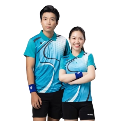 Áo cầu lông Victec AVT22 nữ - Xanh ngọc