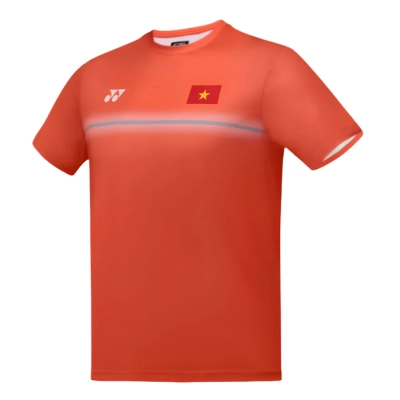 Áo cầu lông Yonex TRMYOB26147 - Cyber Orange chính hãng