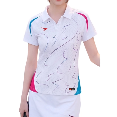 Áo pickleball Beyono Champ CB14 nữ - Trắng chính hãng
