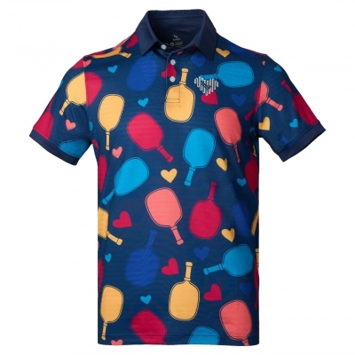 Áo Pickleball Kamito Heart KMAP250123 - Navy chính hãng