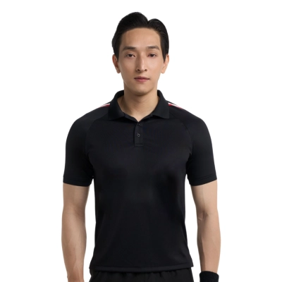Áo pickleball Pili PE007PLMW26 nam - Đen chính hãng