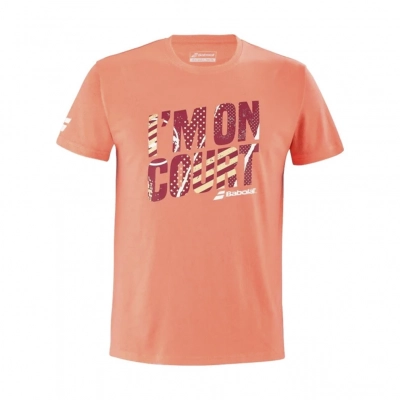 Áo tennis Babolat Exercise Message Tee Men chính hãng (214456012)