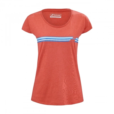 Áo tennis Babolat Exercise Stripes Tee Women chính hãng (224425054)
