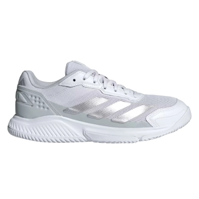 Giày Pickleball Adidas Court Quick - Silver Metallic chính hãng (JR4658)