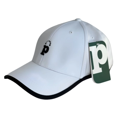 Nón pickleball Pili PVP001CAPU26 - Trắng viền đen chính hãng