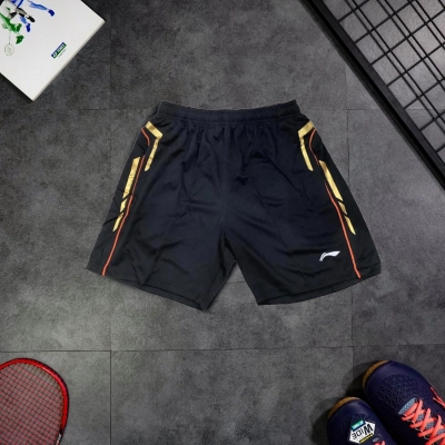 Quần cầu lông Lining 9102 - Đen vàng