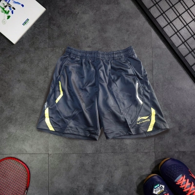 Quần cầu lông Lining 9655 - Đen vàng