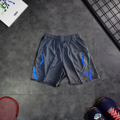 Quần cầu lông Lining 9655 - Đen xanh
