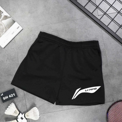 Quần cầu lông Lining nữ Đen - mã 421