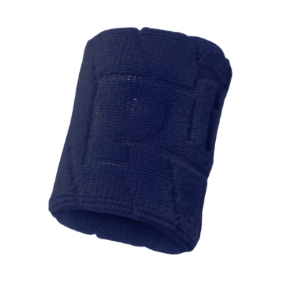 Set băng chặn mồ hôi Pili PWRW25 nam - Navy chính hãng (2in1)