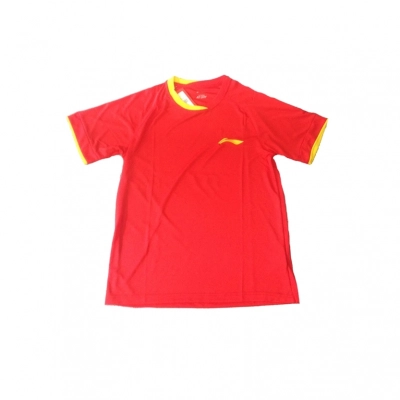Áo Cầu Lông Lining 3035 A NAM ĐỎ