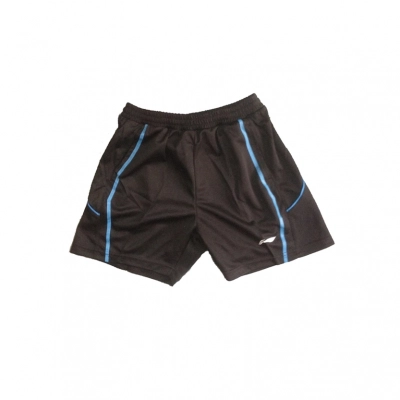 Quần Cầu Lông Lining 9201 ĐEN PHỐI XANH DƯƠNG