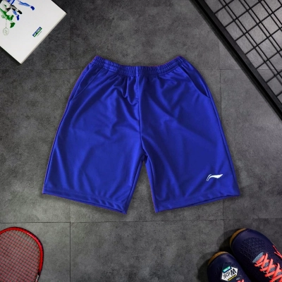 Quần cầu lông Lining Q22 nam xanh trơn